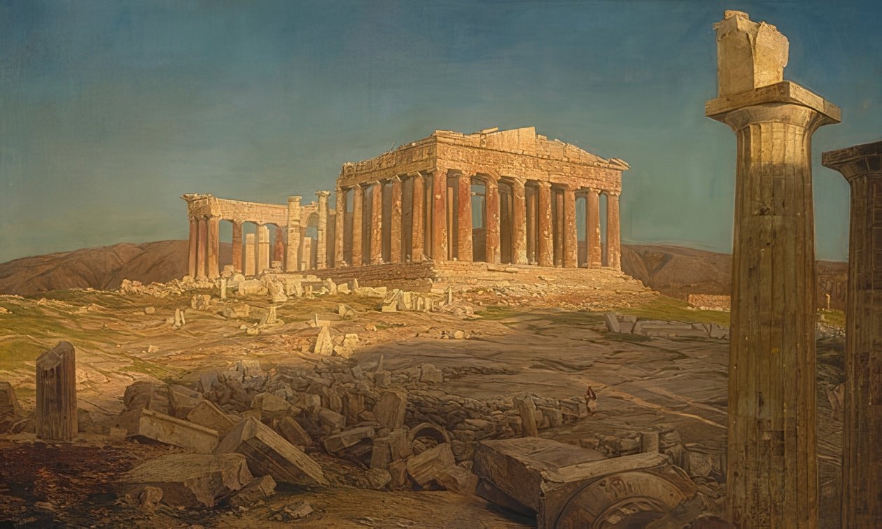 Δασ Παρθένων. 1871 by Frederic Edwin Church