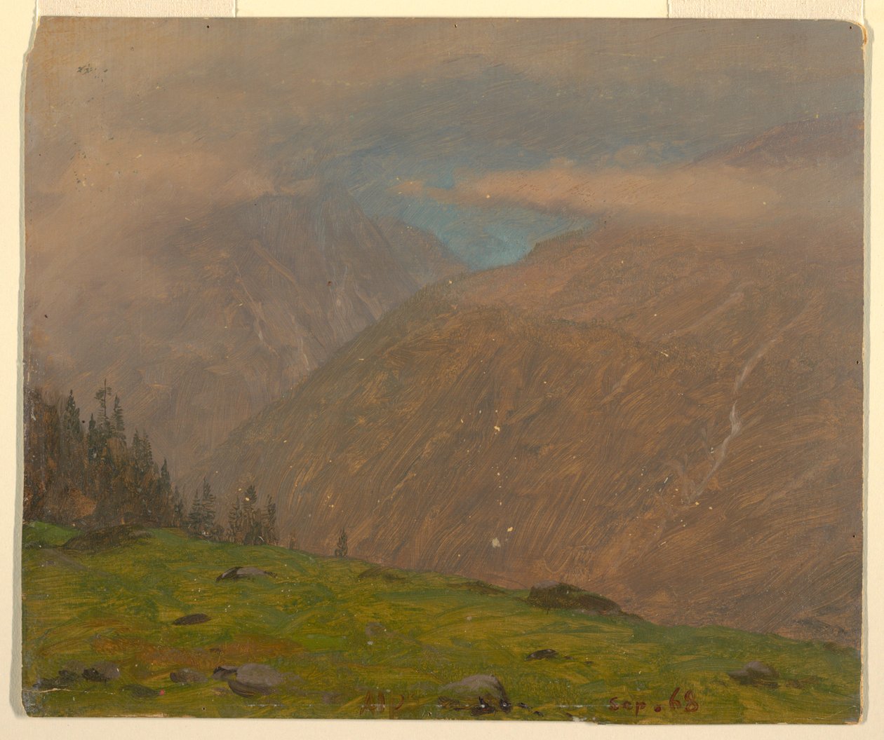İtalyan Alpleri by Frederic Edwin Church