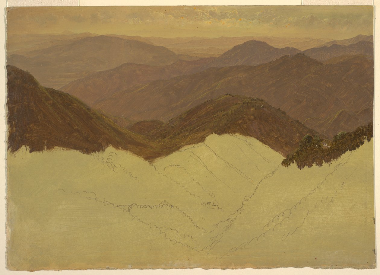 Manzara by Frederic Edwin Church