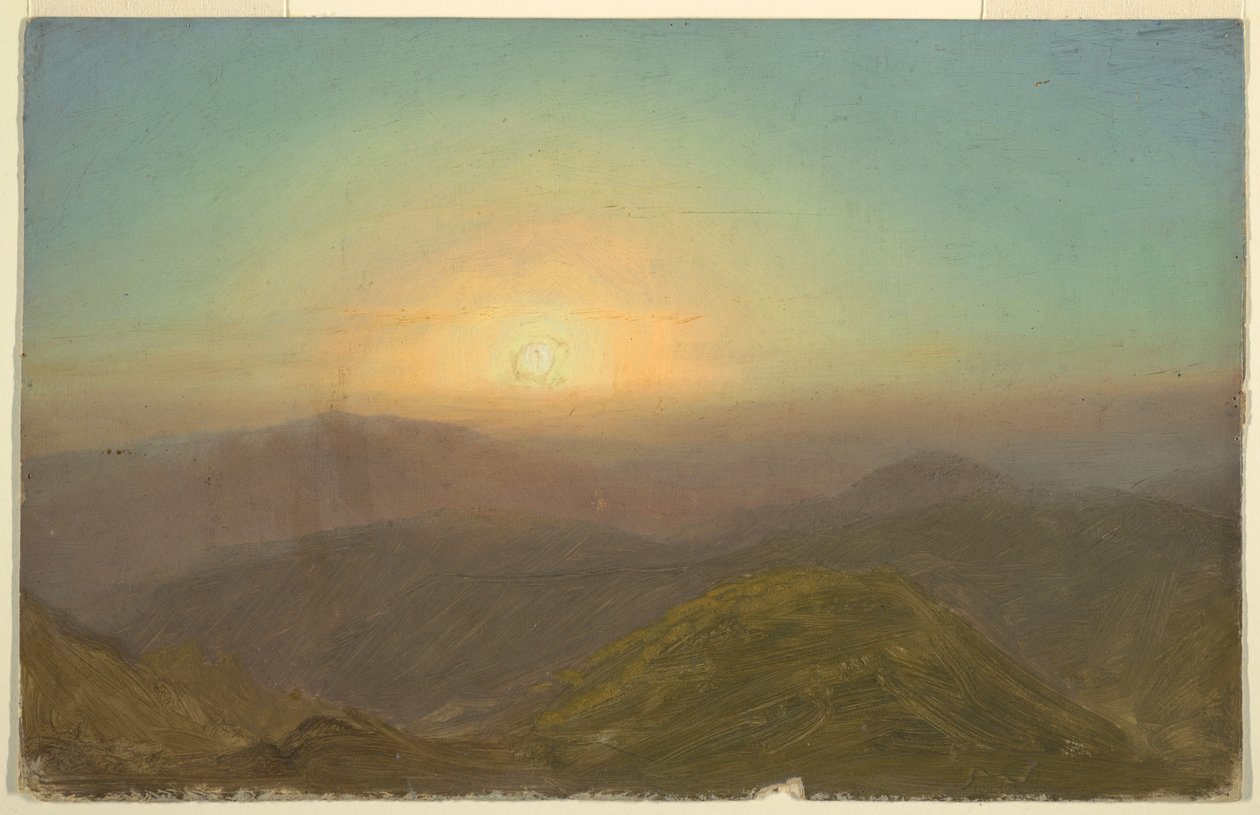 Sabah Manzarası by Frederic Edwin Church