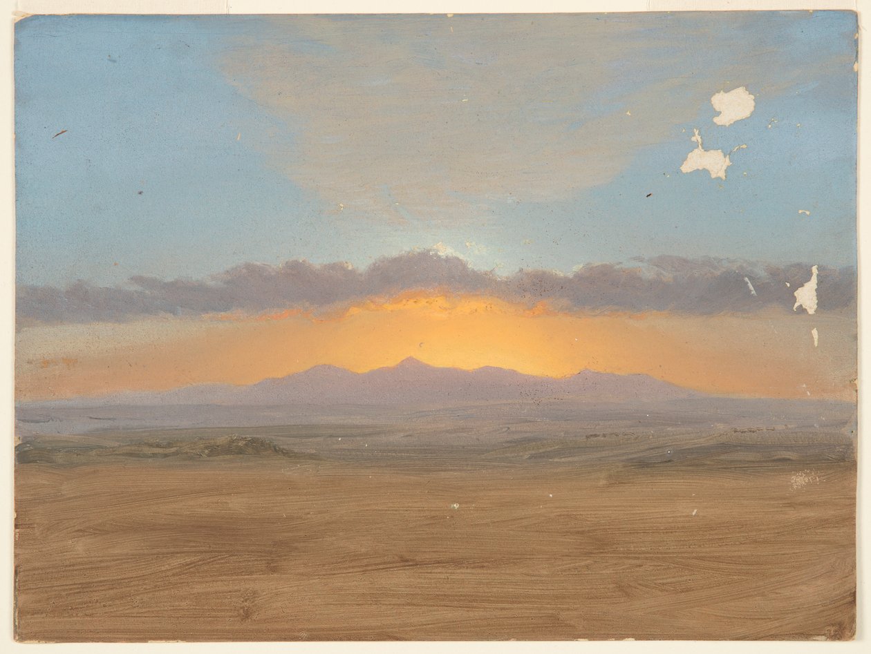 Gun batimi by Frederic Edwin Church