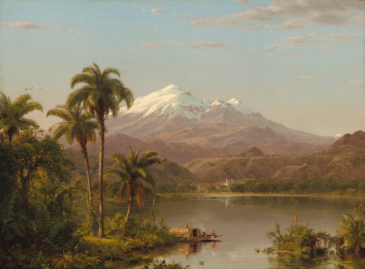 Tamaca Palmiyeleri, 1854. by Frederic Edwin Church