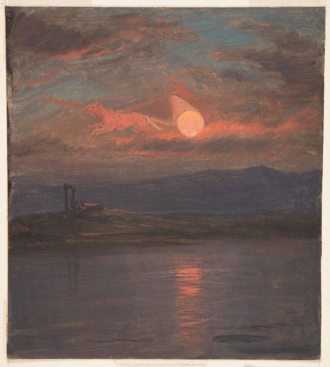 Güneşin Arabası Fantezi by Frederic Edwin Church