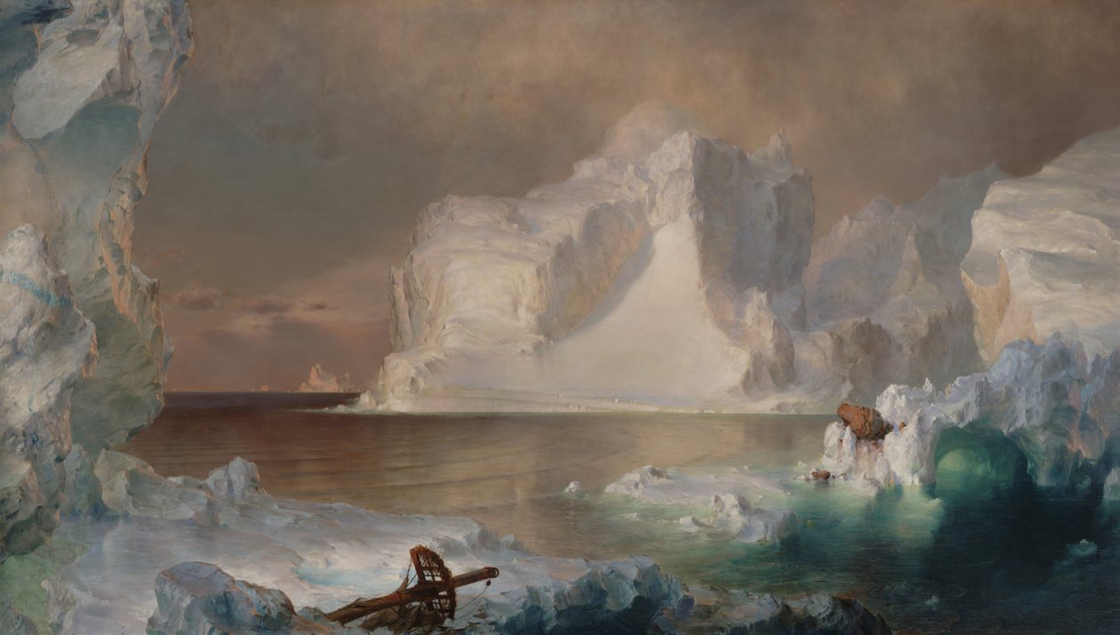 Buzdağları by Frederic Edwin Church