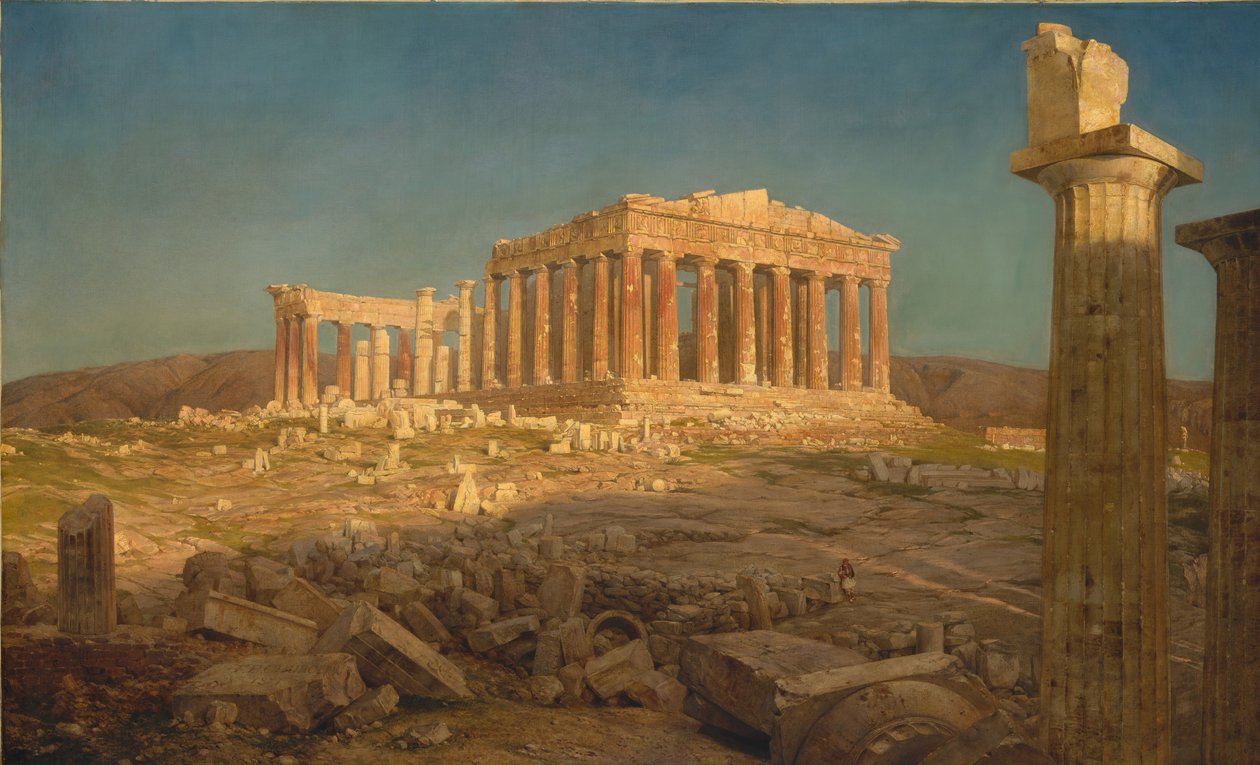 Partenon by Frederic Edwin Church