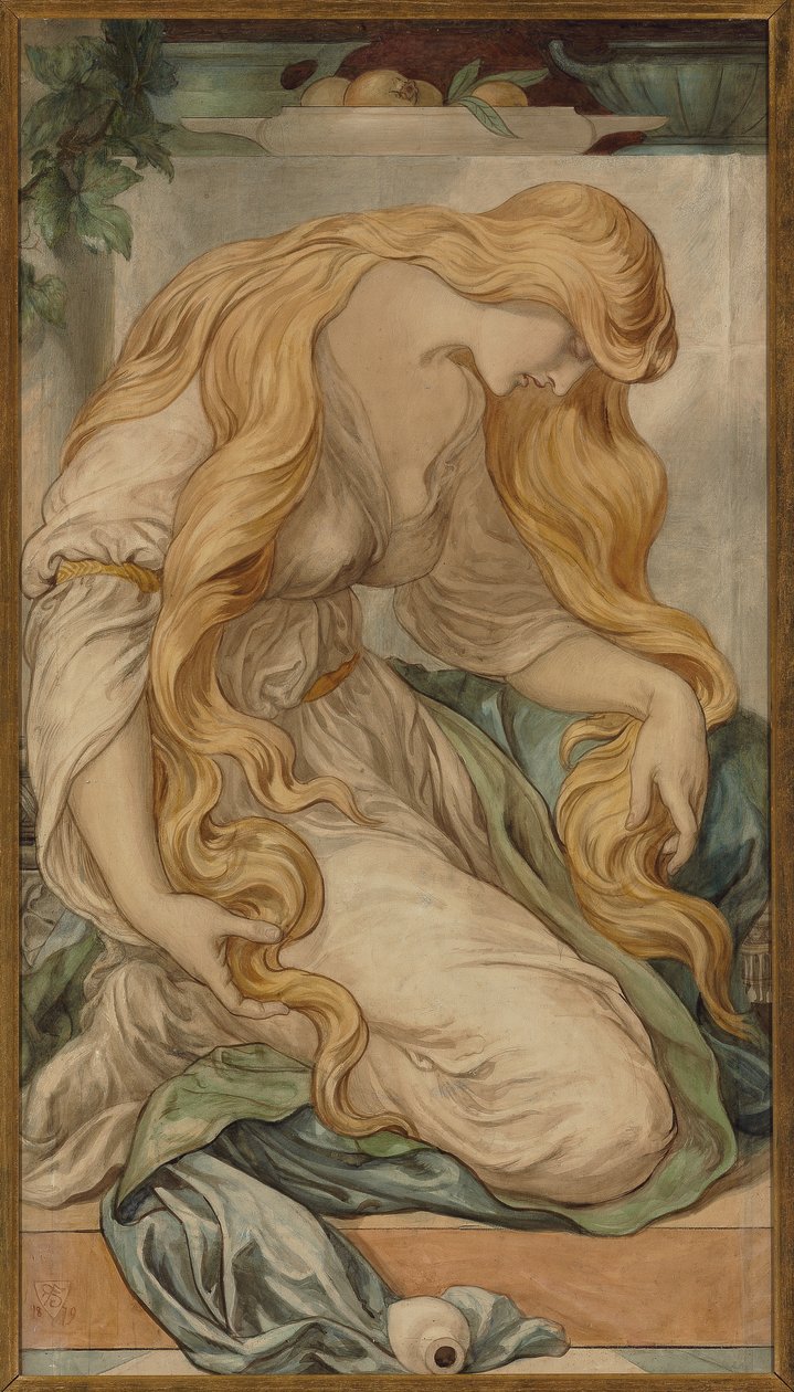 Mecdelli Meryem, 1879 by Frederic James Shields