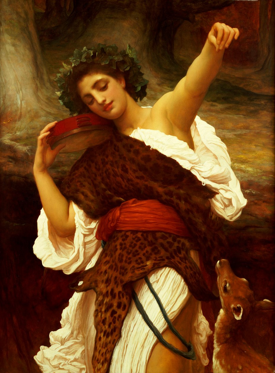Bacchante, 1895 by Frederic Leighton