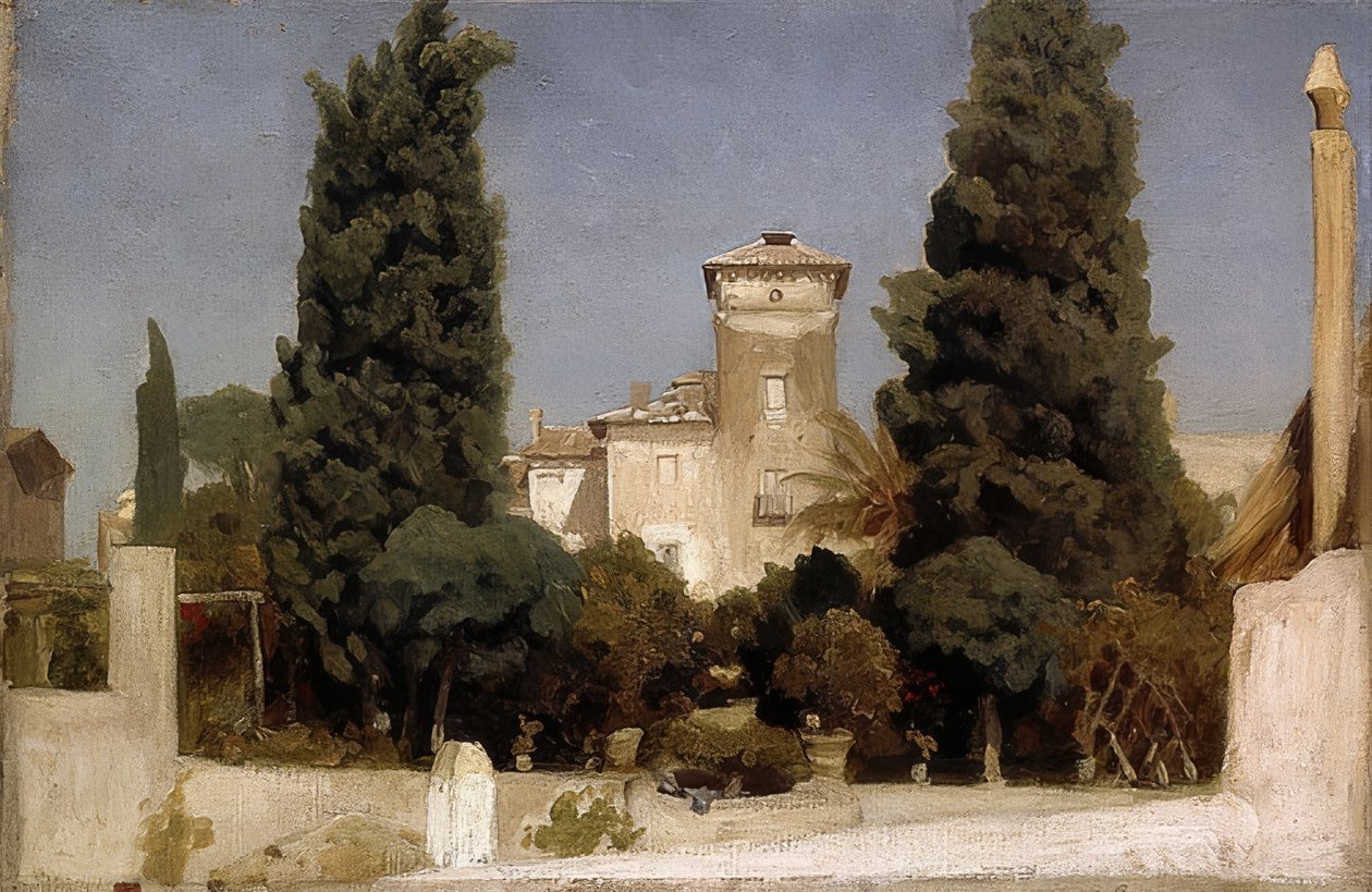 Villa Malta, Roma. 1860