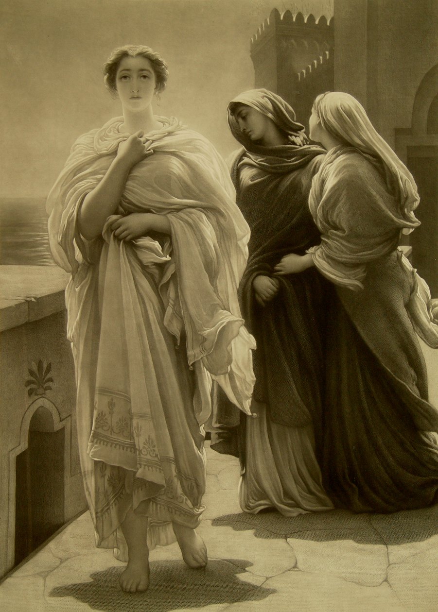 Truvalı Helen by Frederic Leighton