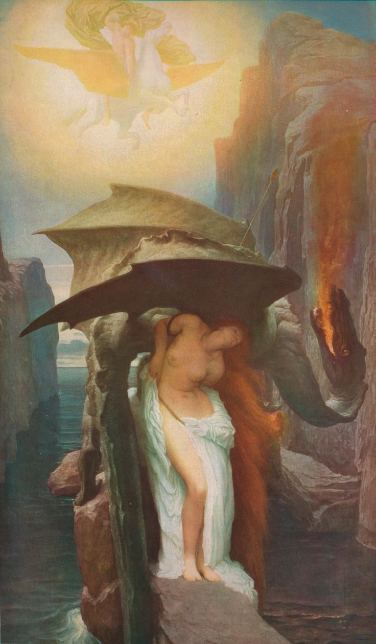 Perseus ve Andromeda, 1891, 1918 by Frederic Leighton