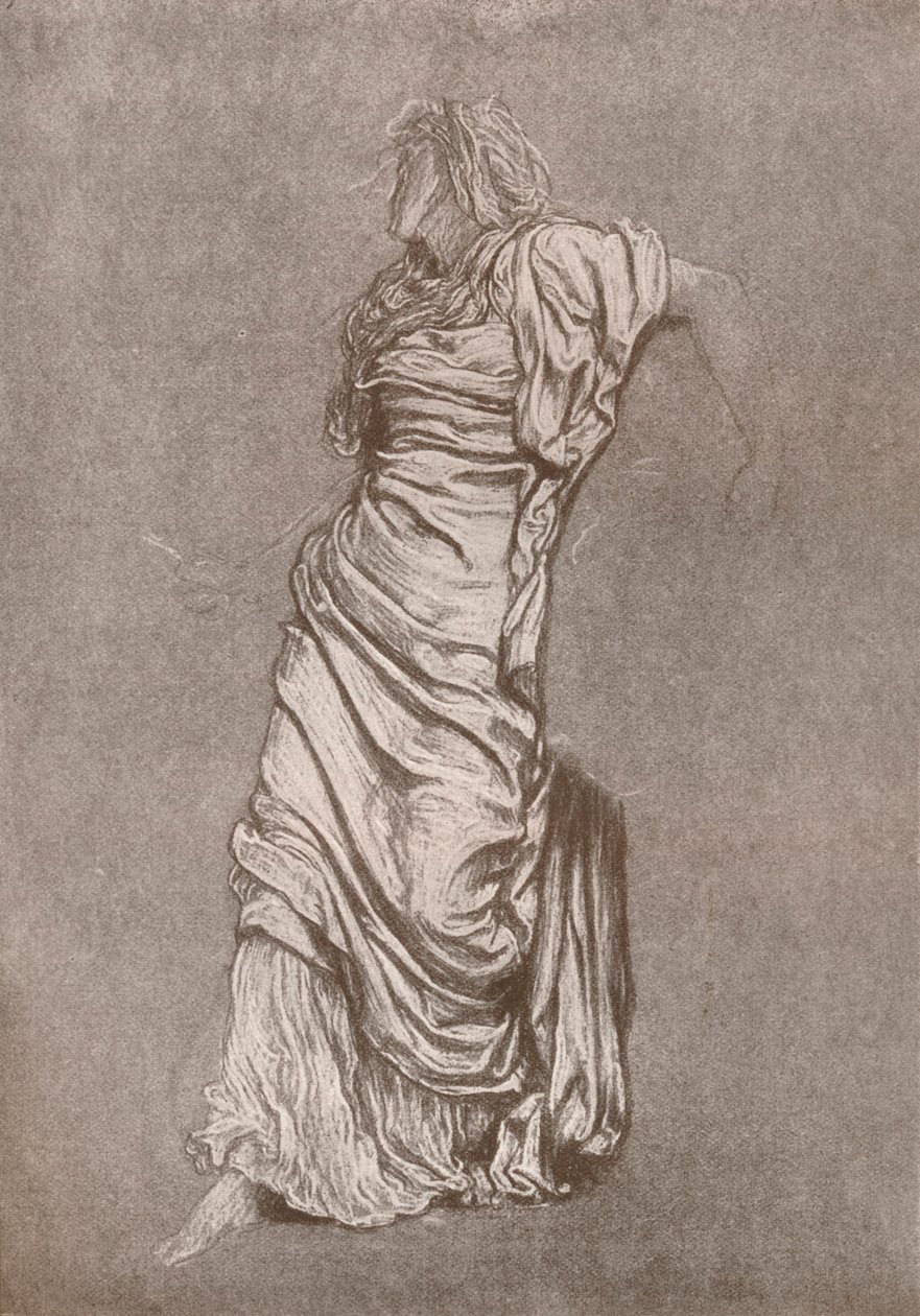 Rizpah için Çalışma, c1870, 1897 by Frederic Leighton