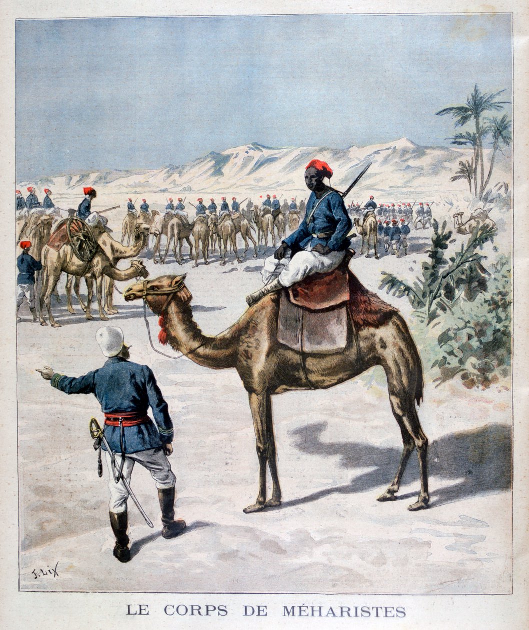 Meharist ceset, 1894 by Frederic Lix