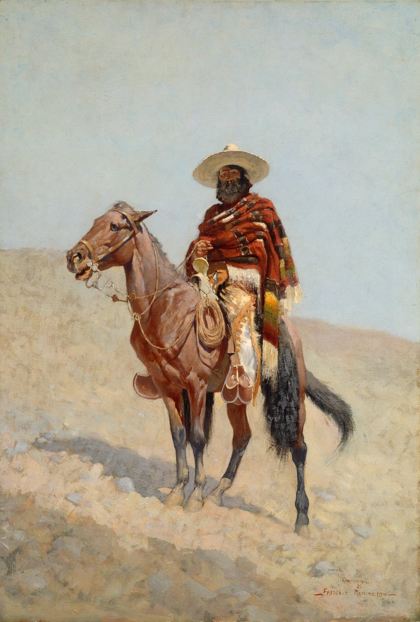 Meksikalı Vaquero by Frederic Remington