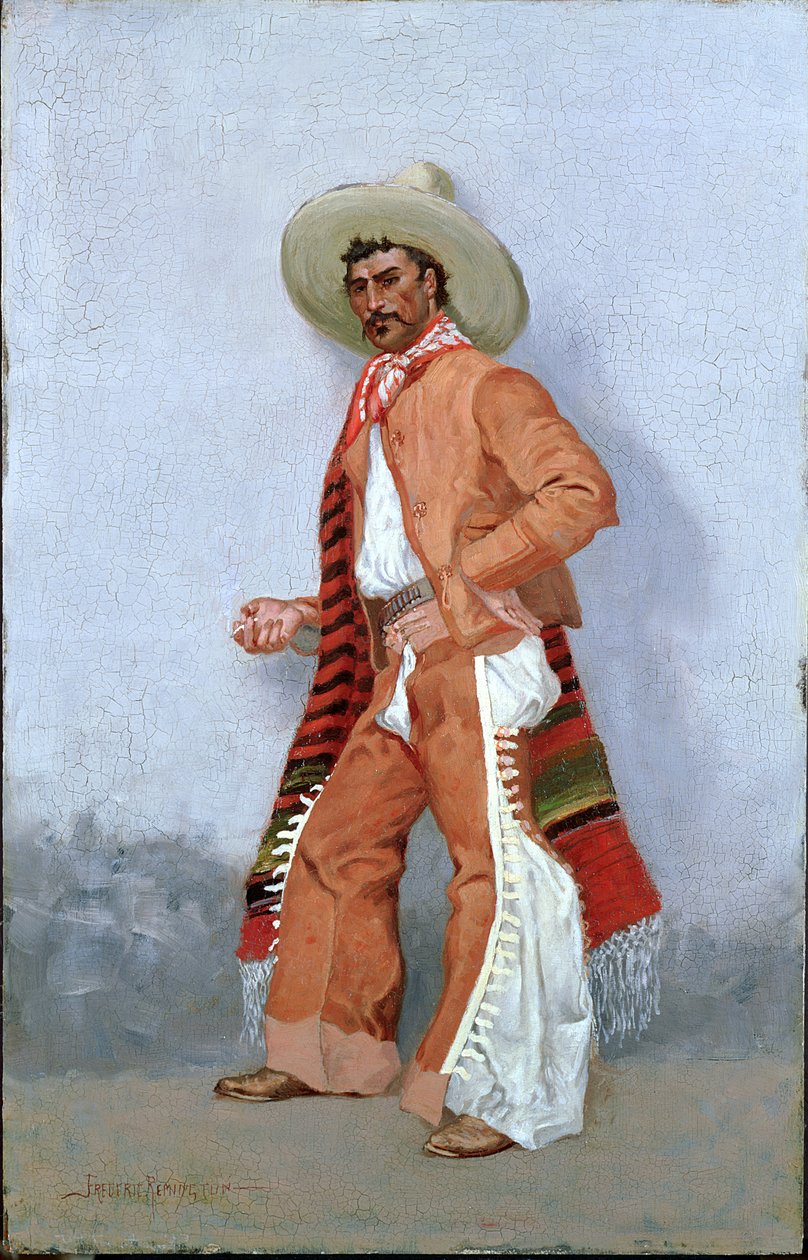 kovboy için by Frederic Remington