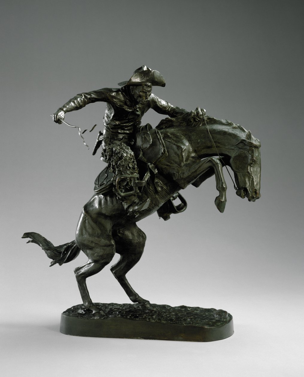 Vahşi at terbiyecisi by Frederic Remington