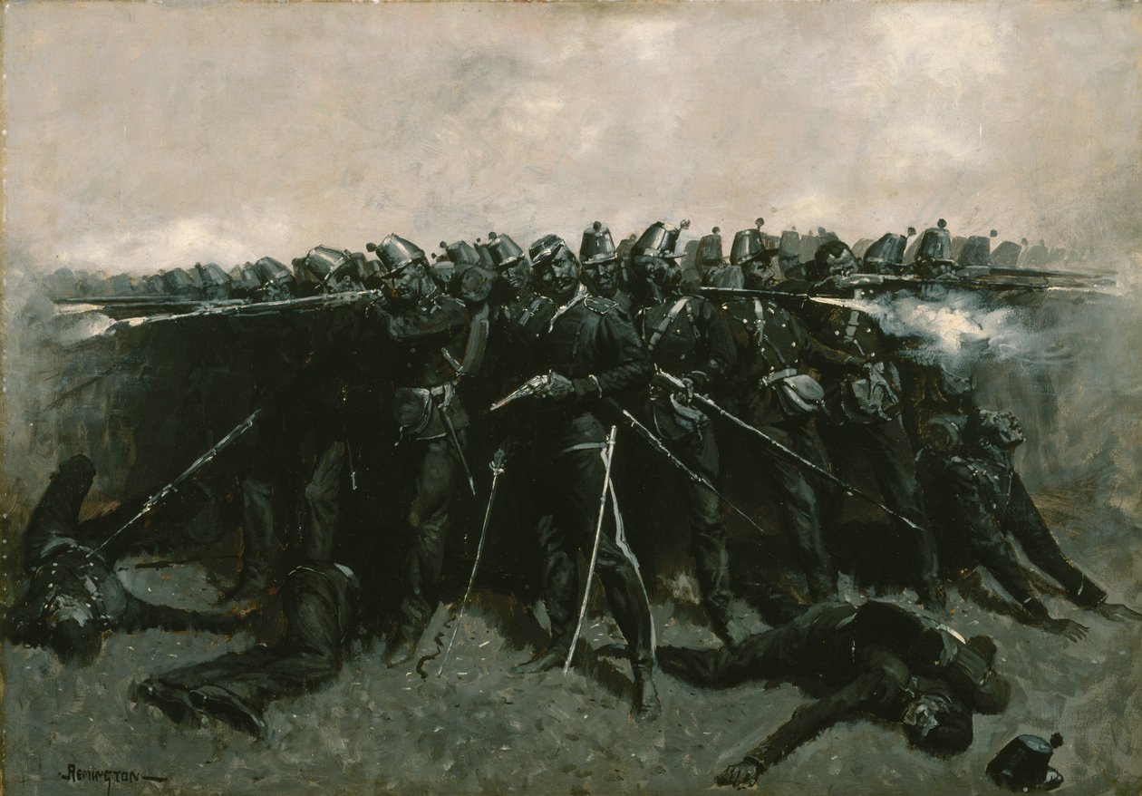Piyade Meydanı, c.1893 by Frederic Remington