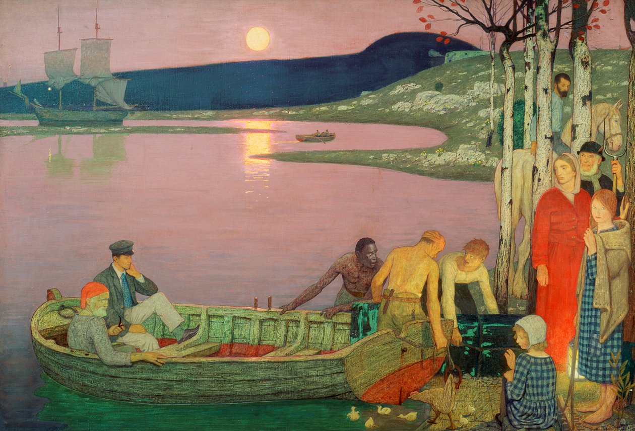 Denizin Çağrısı, 1925 by Frederick Cayley Robinson