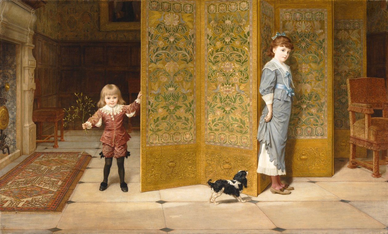 Püriten ve Cavalier by Frederick Goodall