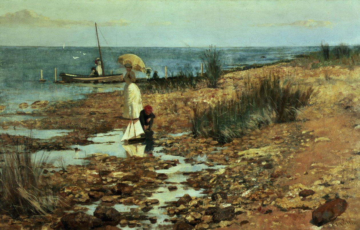 Moyes Körfezi, Beaumaris, Victoria by Frederick McCubbin