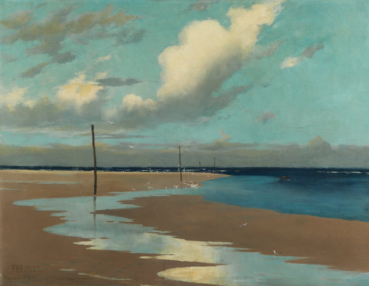 Gelgit Sahili, 1890 by Frederick Milner