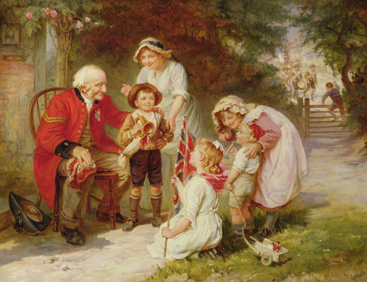 eski asker by Frederick Morgan
