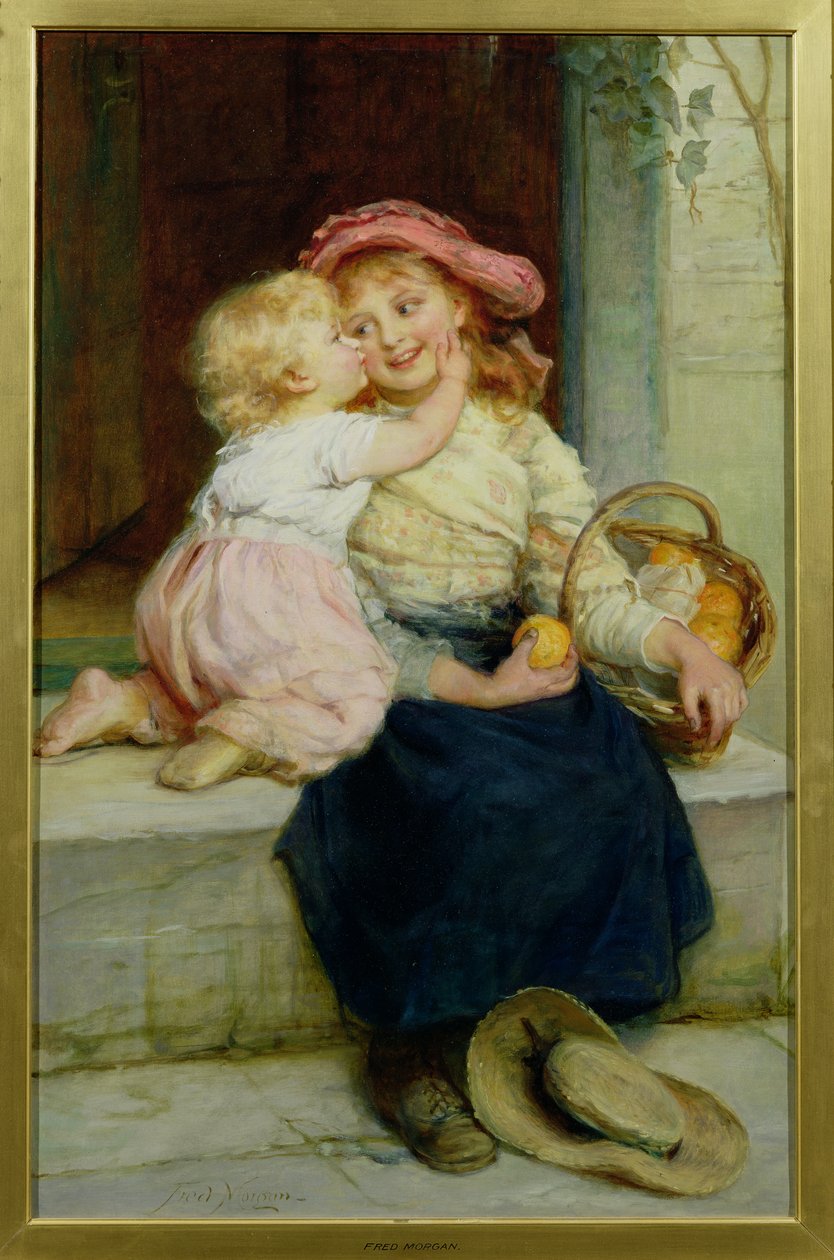 ಕಿತ್ತಳೆ ಮಾರಾಟಗಾರ ಟರ್ಕಿ by Frederick Morgan
