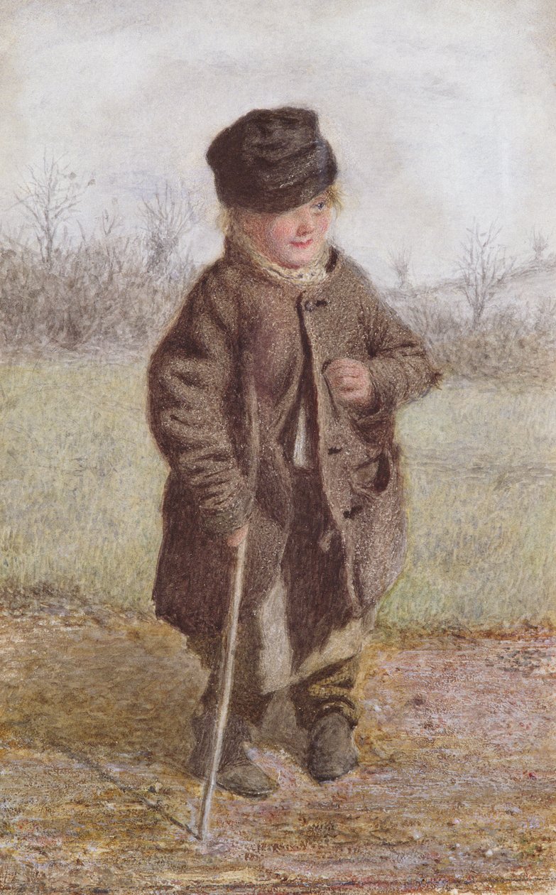 Croydon Kovboyu (kağıt üzerinde wc) by Frederick Walker