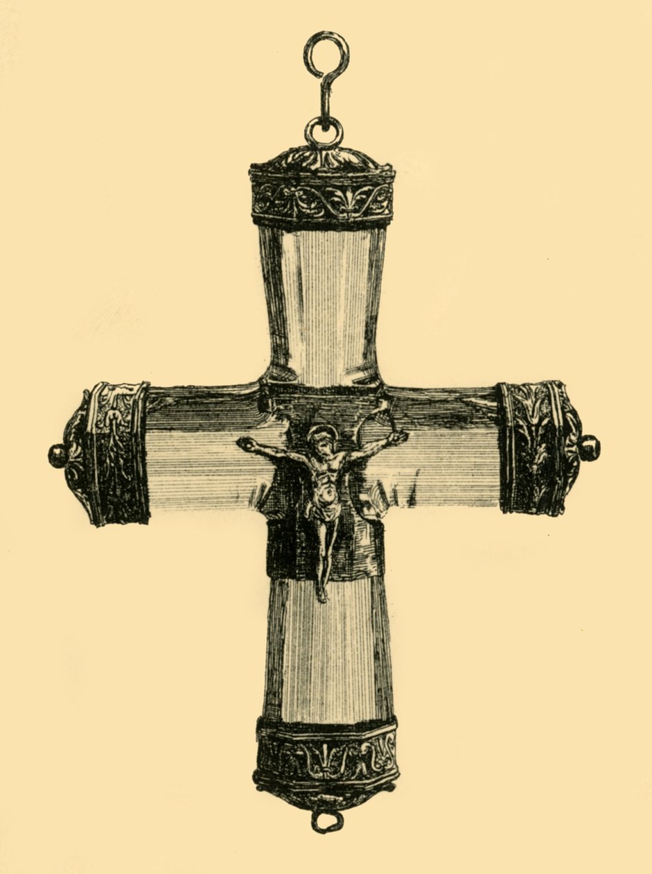 Kristal haç, c1550, 1881. by Frederick Albert Slocombe