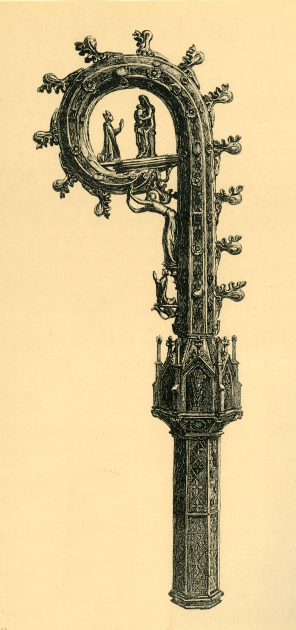 Reichenau Crozier, 1351, 1881. by Frederick Albert Slocombe