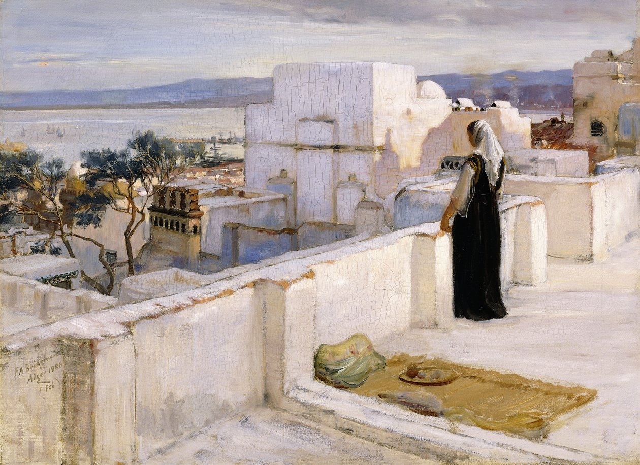 Cezayir, 1886 by Frederick Arthur Bridgman