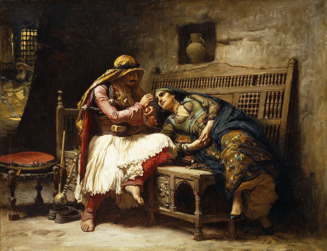 Eşkıyaların Kraliçesi, by Frederick Arthur Bridgman