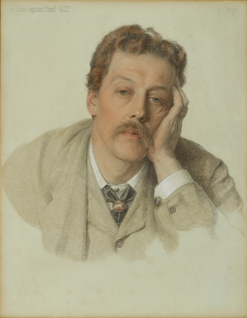 Charles Augustus Howell, 1882 by Frederick Augustus Sandys