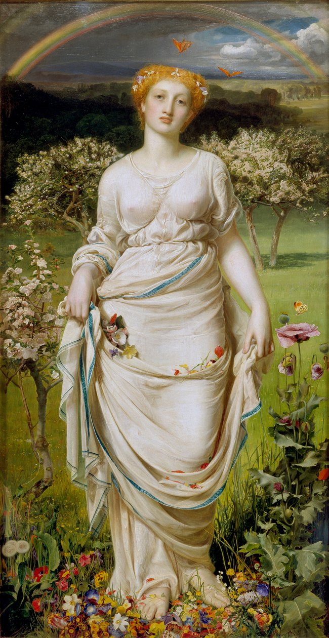 Nazik Bahar, 1865 by Frederick Augustus Sandys