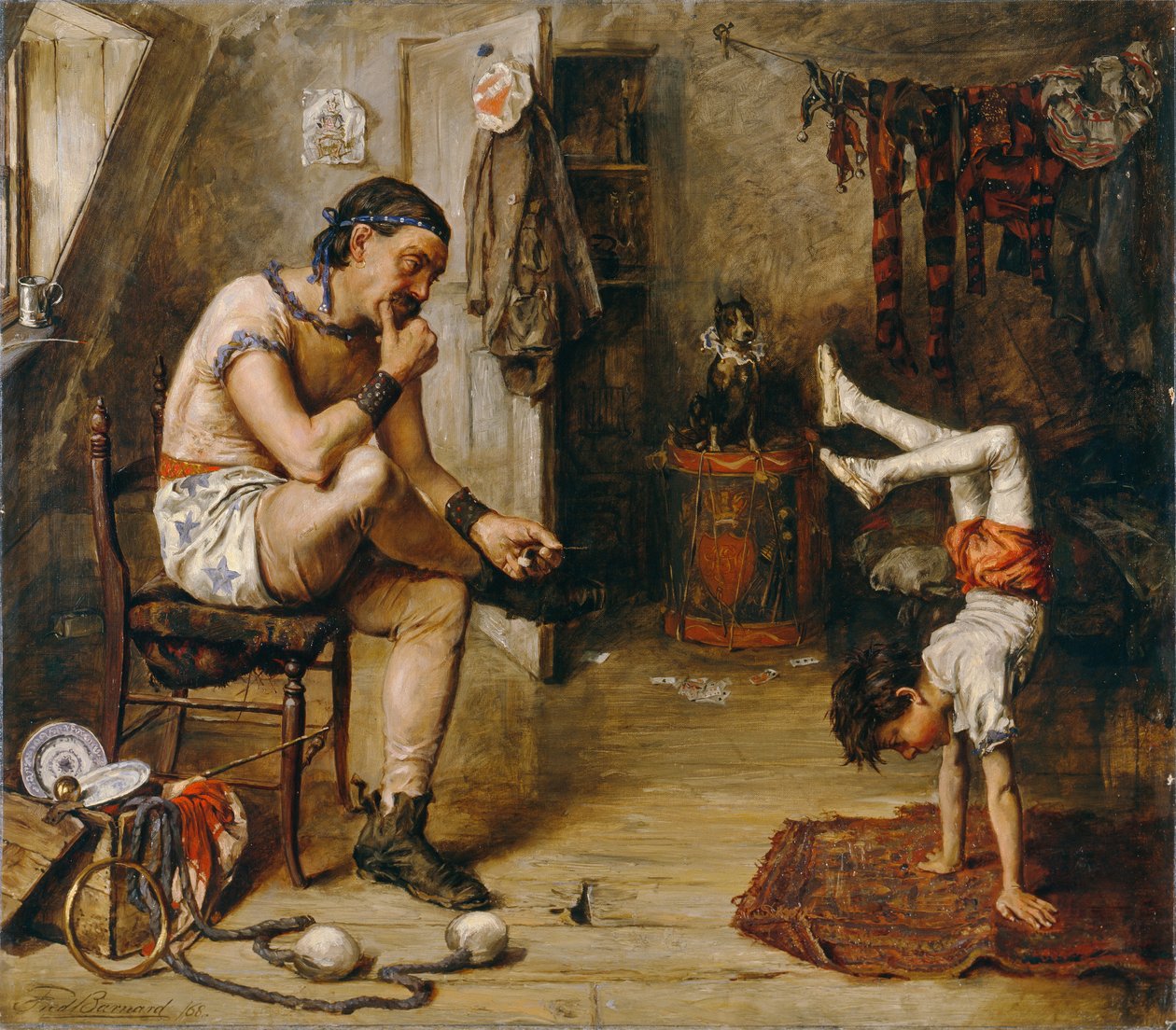 Bir Elbise Provası by Frederick Barnard