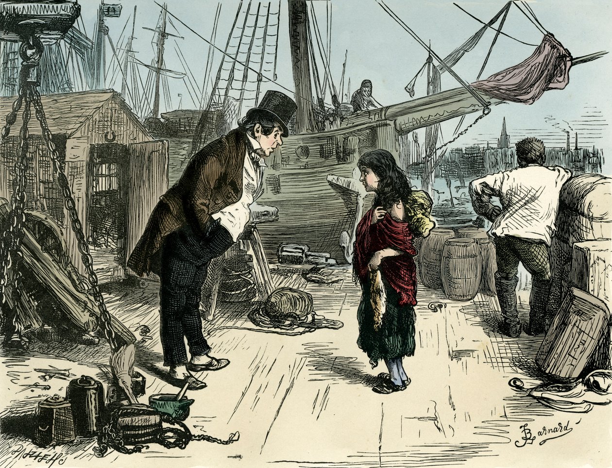 Dombey ve Oğul, Charles Dickens by Frederick Barnard