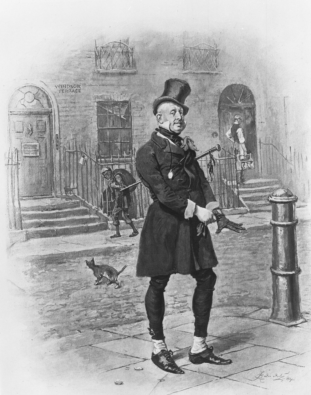 Bay Micawber, 1880 by Frederick Barnard
