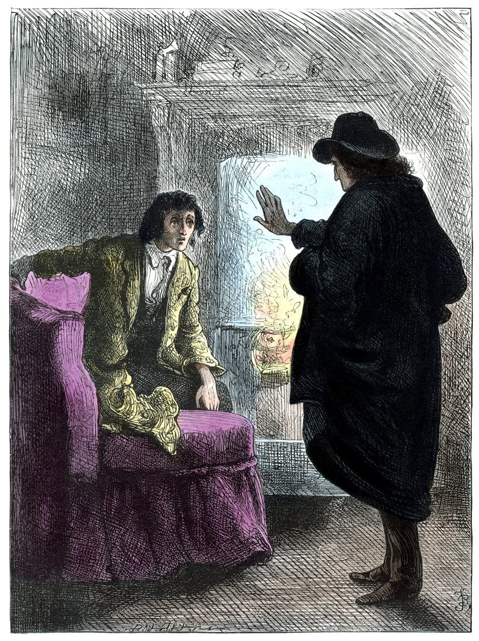 Perili Adam, Charles Dickens by Frederick Barnard