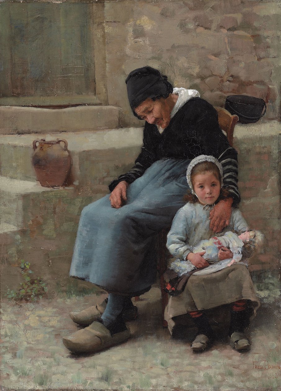 Büyükannenin Rahatlığı by Frederick Brown
