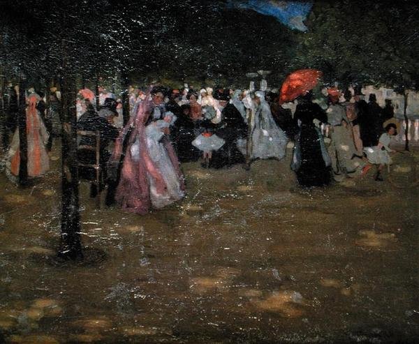 Lüksemburg Bahçeleri by Frederick Carl Frieseke