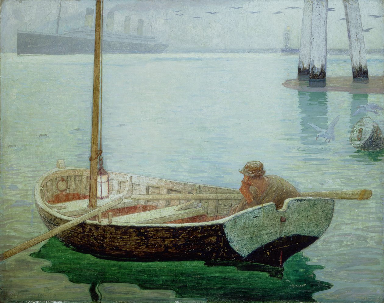 Dışa Bağlı by Frederick Cayley Robinson