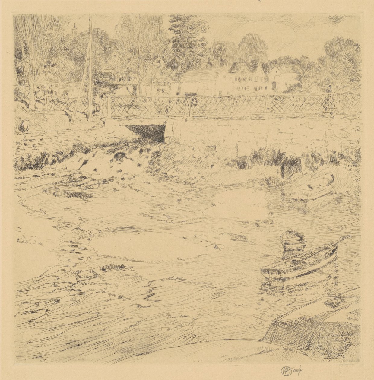 Eski Dantel, 1915. by Frederick Childe Hassam
