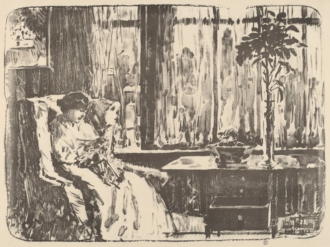 Geniş Perde, 1918. by Frederick Childe Hassam