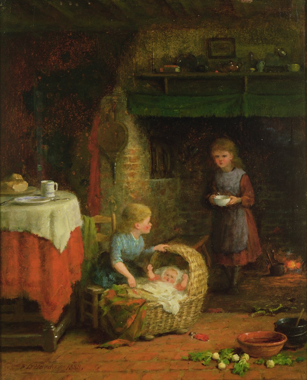 Pış pış bebeğim by Frederick Daniel Hardy