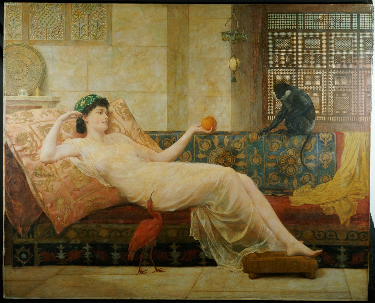 Bir Cennet Rüyası, 1889 by Frederick Goodall