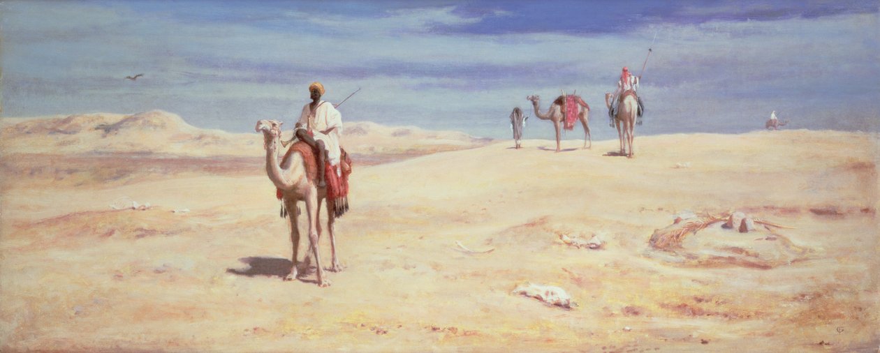 Çöldeki Araplar by Frederick Goodall