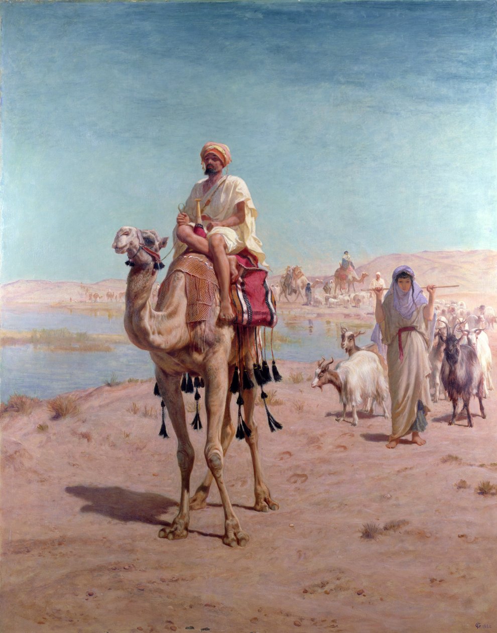 Karavan by Frederick Goodall