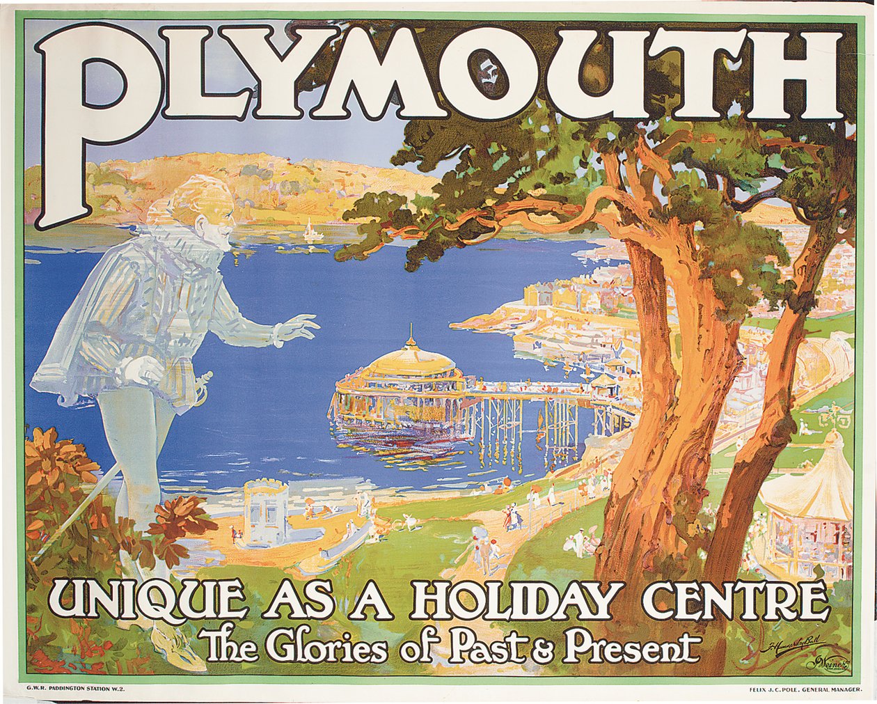 Plymouth (renkli taş) by Frederick Hammersley Ball