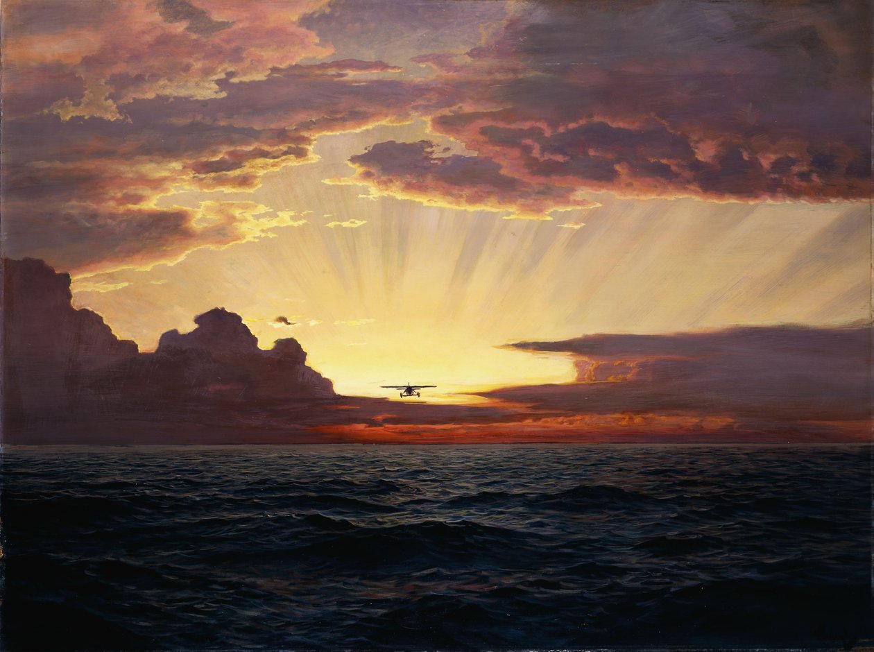 Şafak Uçuşu by Frederick Judd Waugh