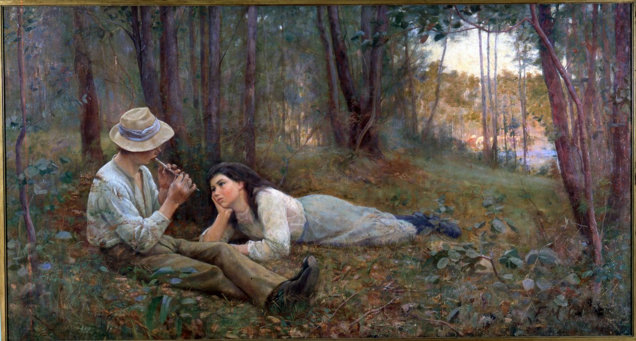 Çalı İdil, 1893 by Frederick McCubbin