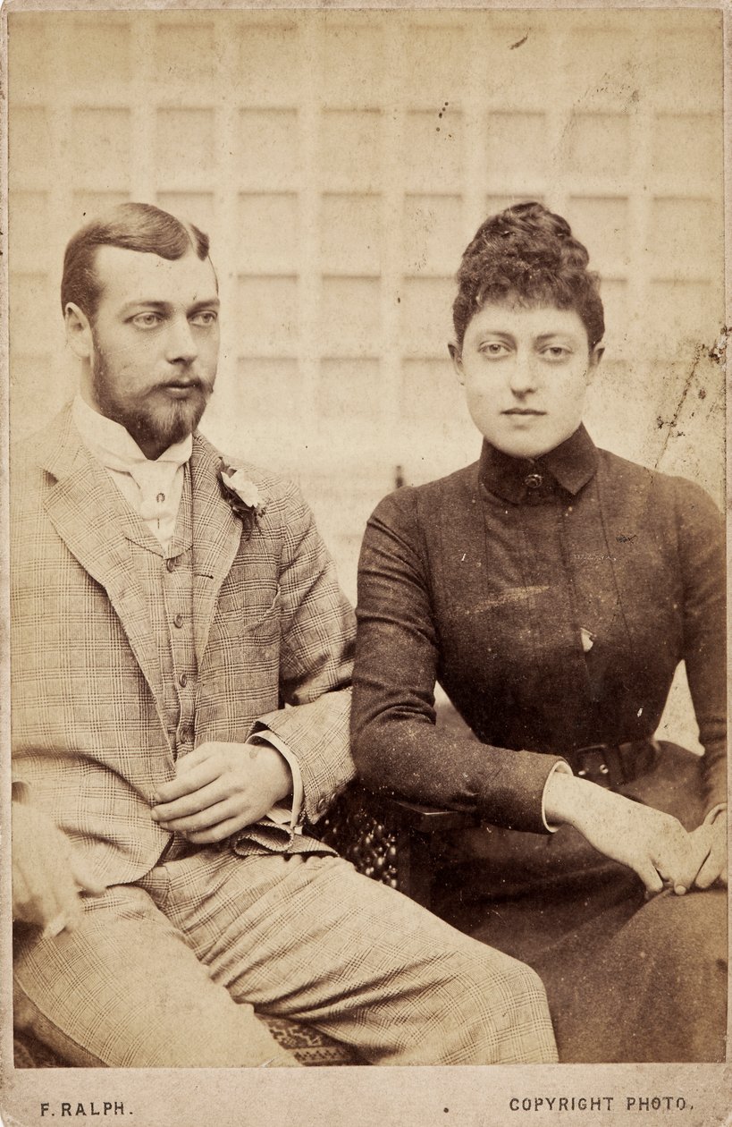 Prens George ve Prenses Victoria by Frederick Ralph